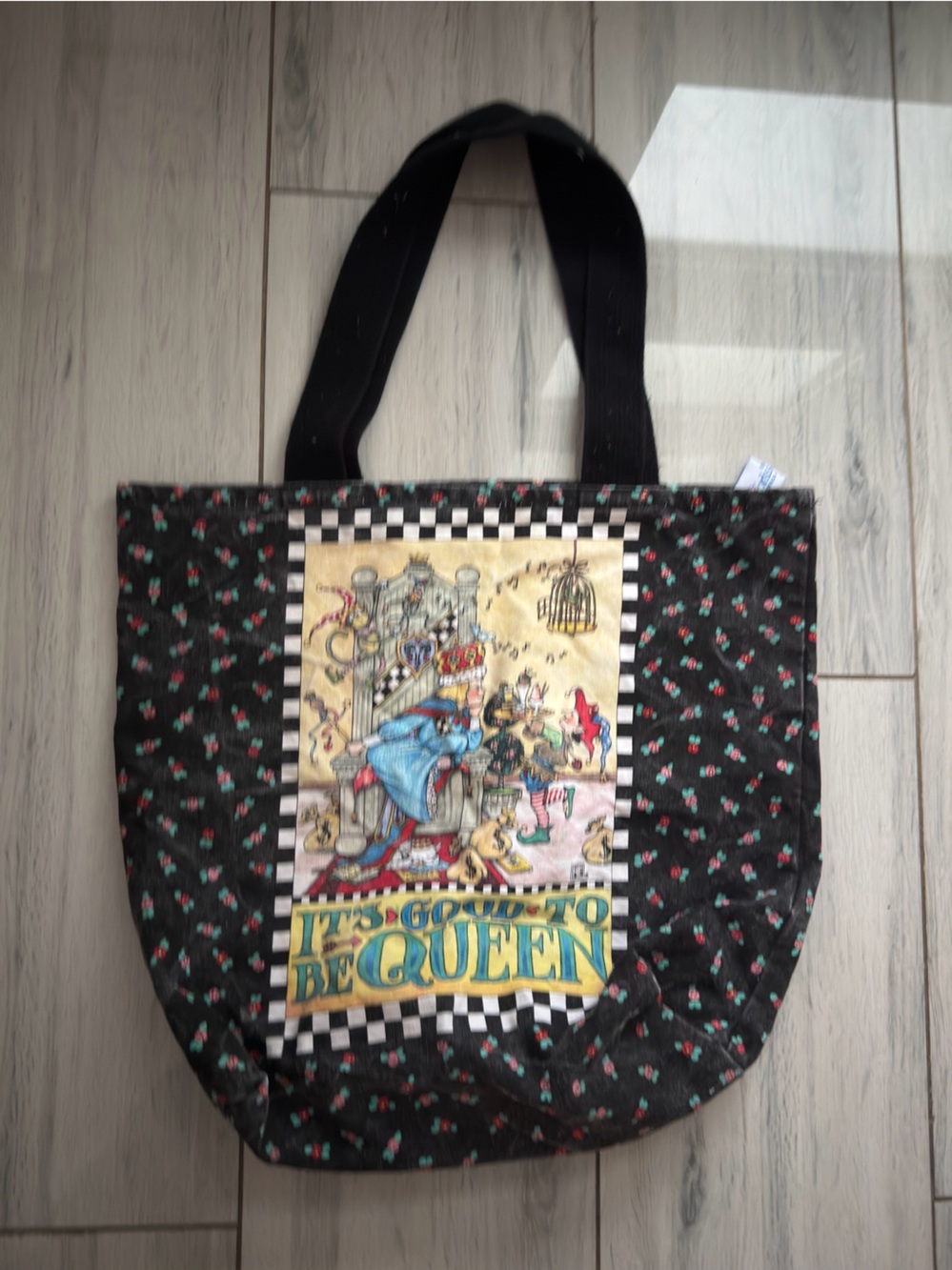 Mary Engelbreit Tote Bag It’s Good to Be Queen 16x15